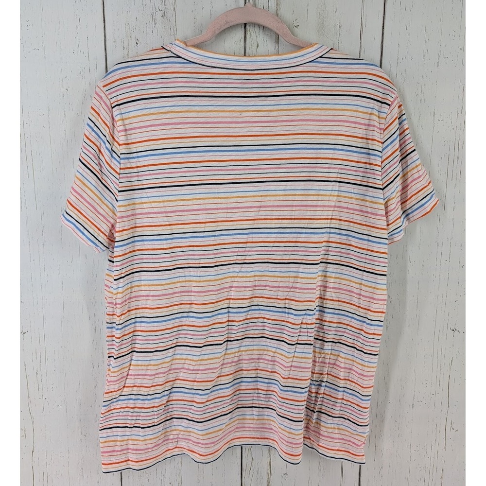 LOFT Women's Striped Multicolor Top - Picture 8 of 8